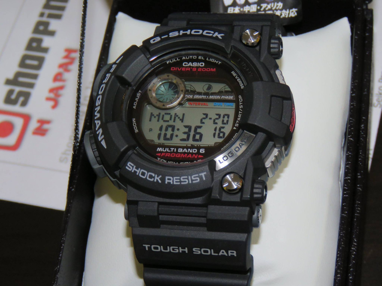 本体別売G-SHOCK フロッグマン GWF-1000-1JF 時計