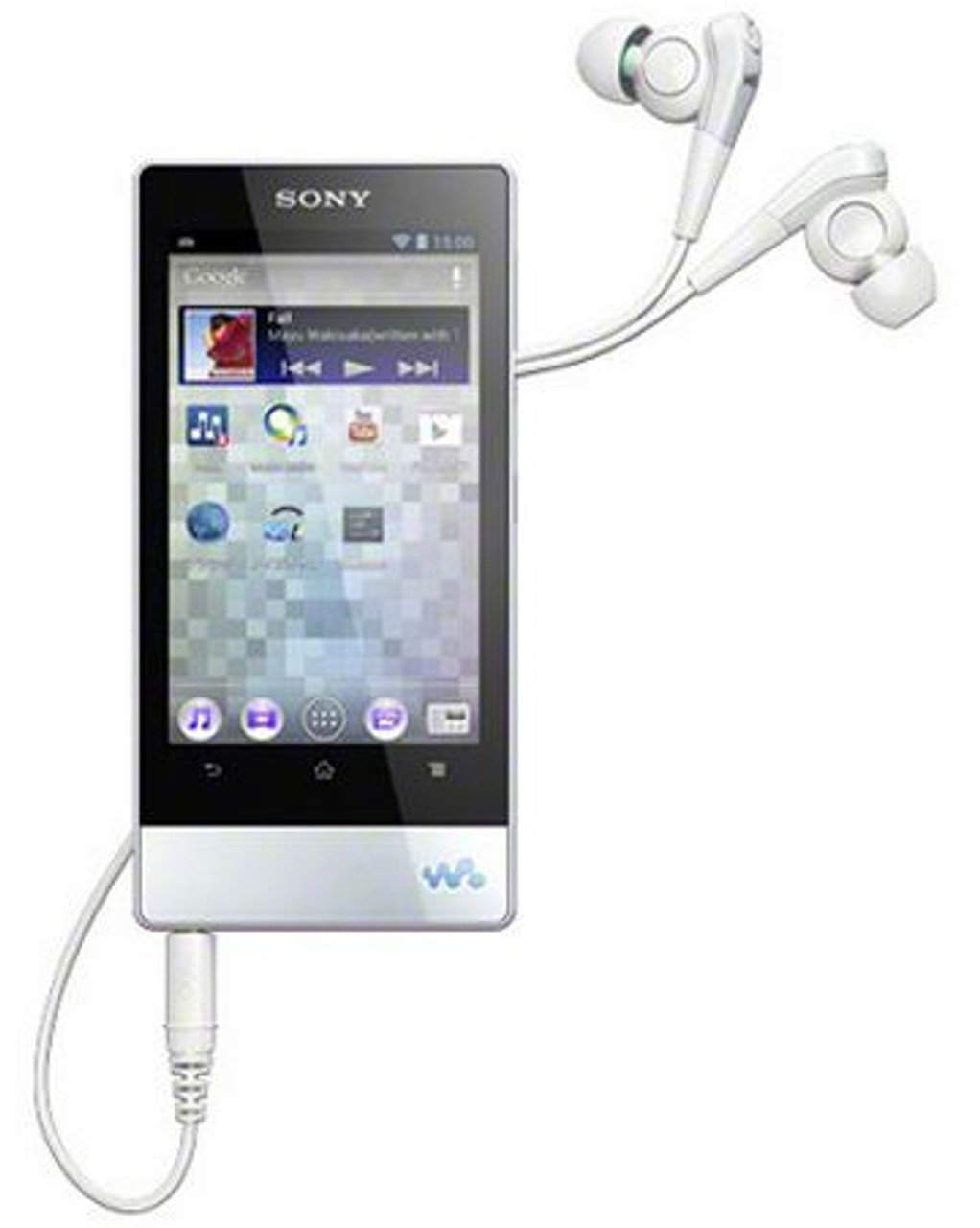 Sony Walkman NW-S764 S Series white MP3 8GB Digital Media Player Japanese  only