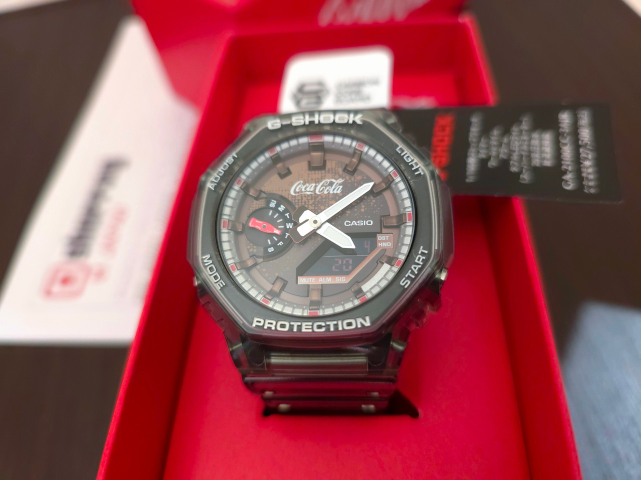 G-Shock Coca-Cola Limited Collaboration GA-2100CC-3AJR 