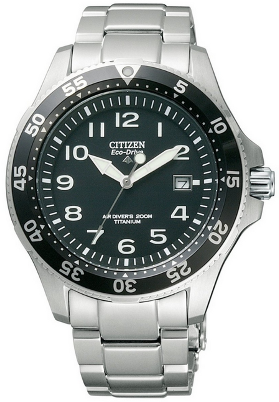 citizen air diver 200m titanium