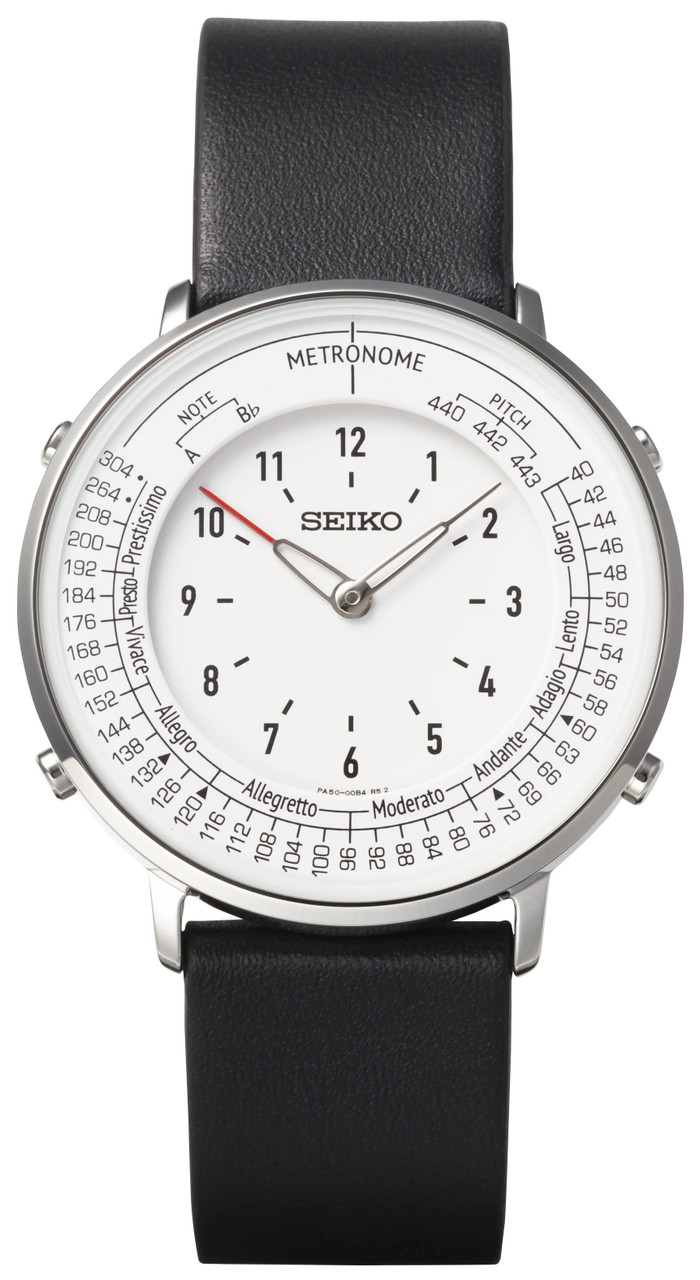 SEIKO セイコー メトロノームウォッチ SMW006A 藤原 ヒロシ Seiko SMW006A – for Musicians | Built-in Metronome & Tone