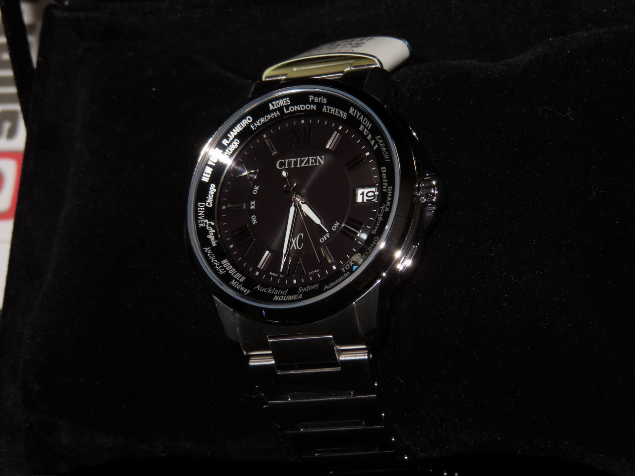 CITIZEN◇xC/ECO-DRIVE/ハッピーフライトワールドタイム/ソーラー電波