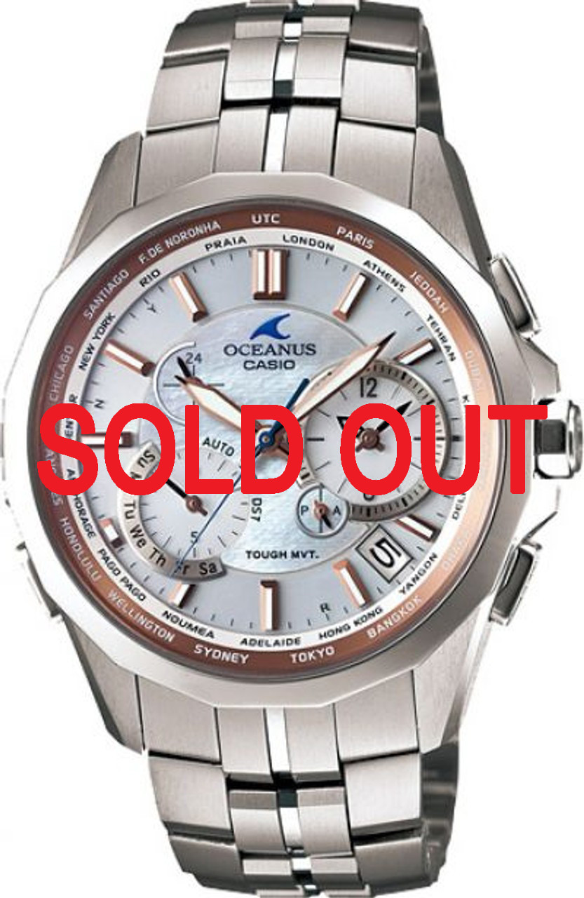 Casio Oceanus OCW-S2400PG-7AJF Manta Multiband