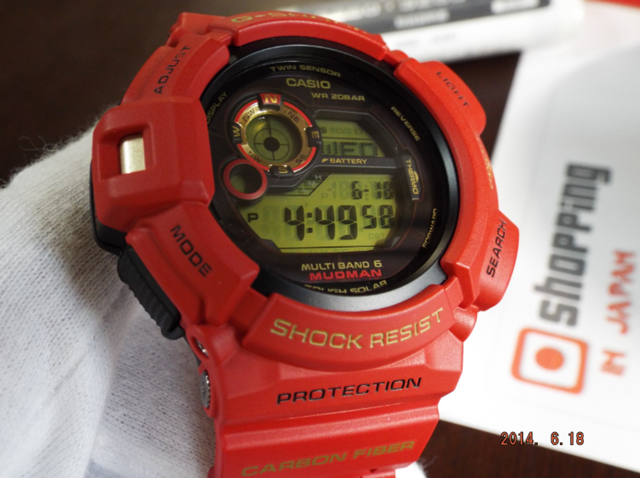 jam g shock mudman