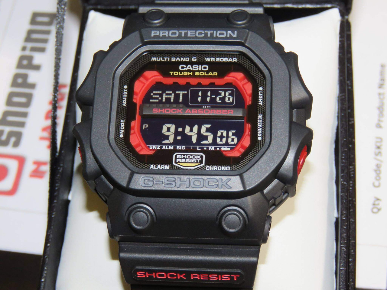 Casio G-Shock GXW-56-1AJF GX Series Atomic - Shopping In Japan NET