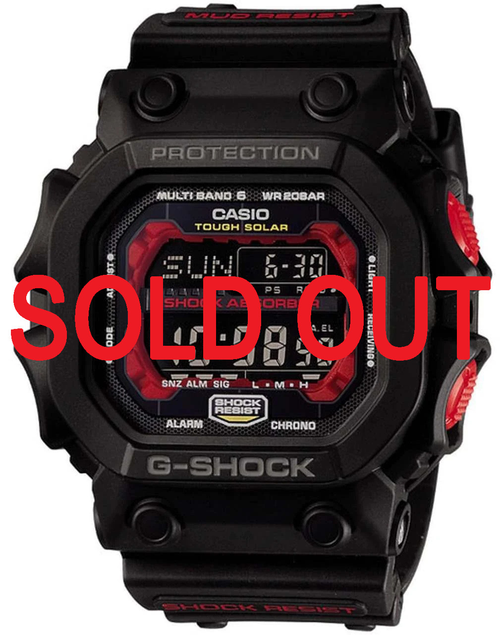 G-SHOCK GXW-56-1AJF ブラック/レッド ジーショック GXW-56-1AER | GXW-56-1A | G-Shock King