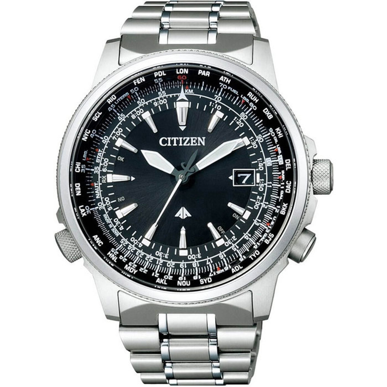 5493 極美品 シチズン プロマスター SKY CB0130-51E Citizen CB0130-51E Promaster Sky Eco-Drive Titanium