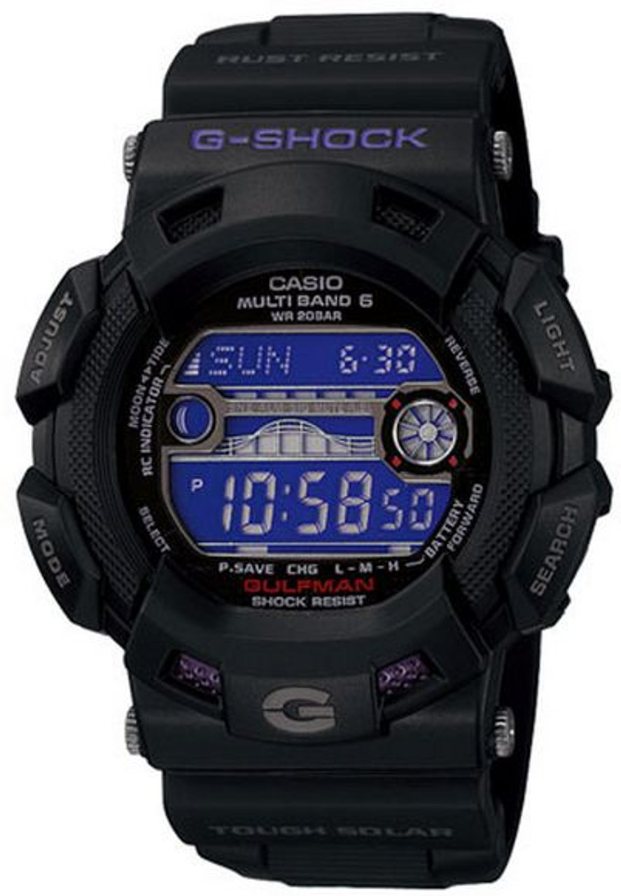 CASIO G-SHOCK GW-9110BW-1JF（Gulfman GW-9110 on a forest