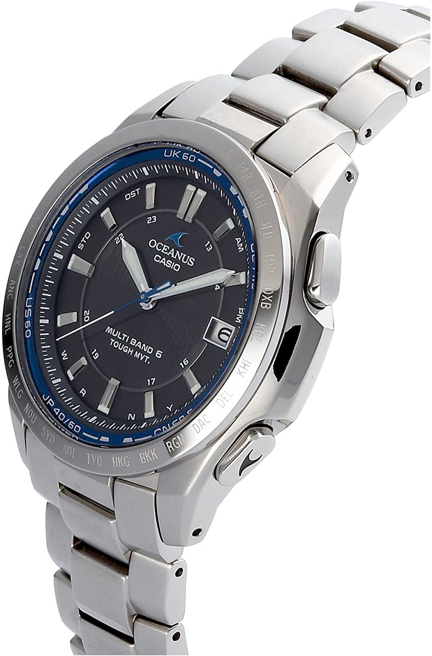 Casio Oceanus OCW-T100TD-1AJF Solar Radio Titanium