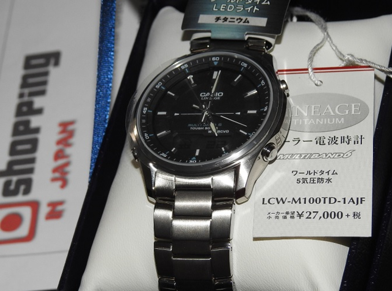 Casio Lineage LCW-M100TD-1AJF Atomic