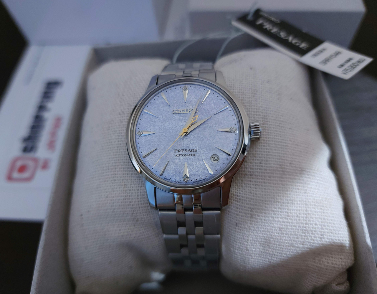 Seiko Presage Frozen Skydiving Cocktail Time SRPL61 | SRRY049