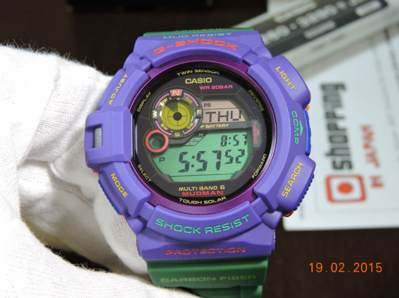 Casio G-Shock Earthwatch GW-9301K-6JR Mudman