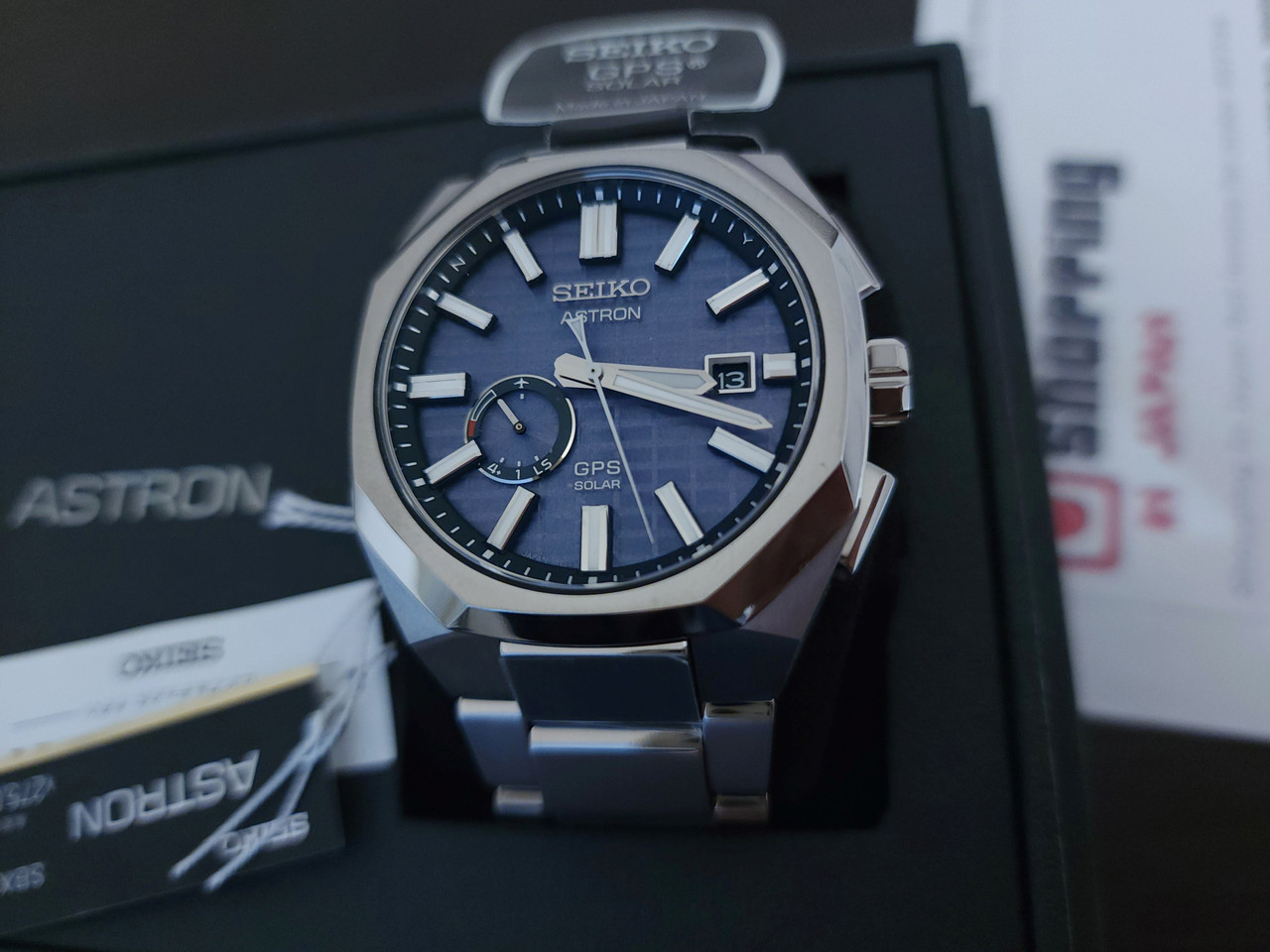 SSJ013J1 | SBXD013 | Seiko Astron Blue Titanium