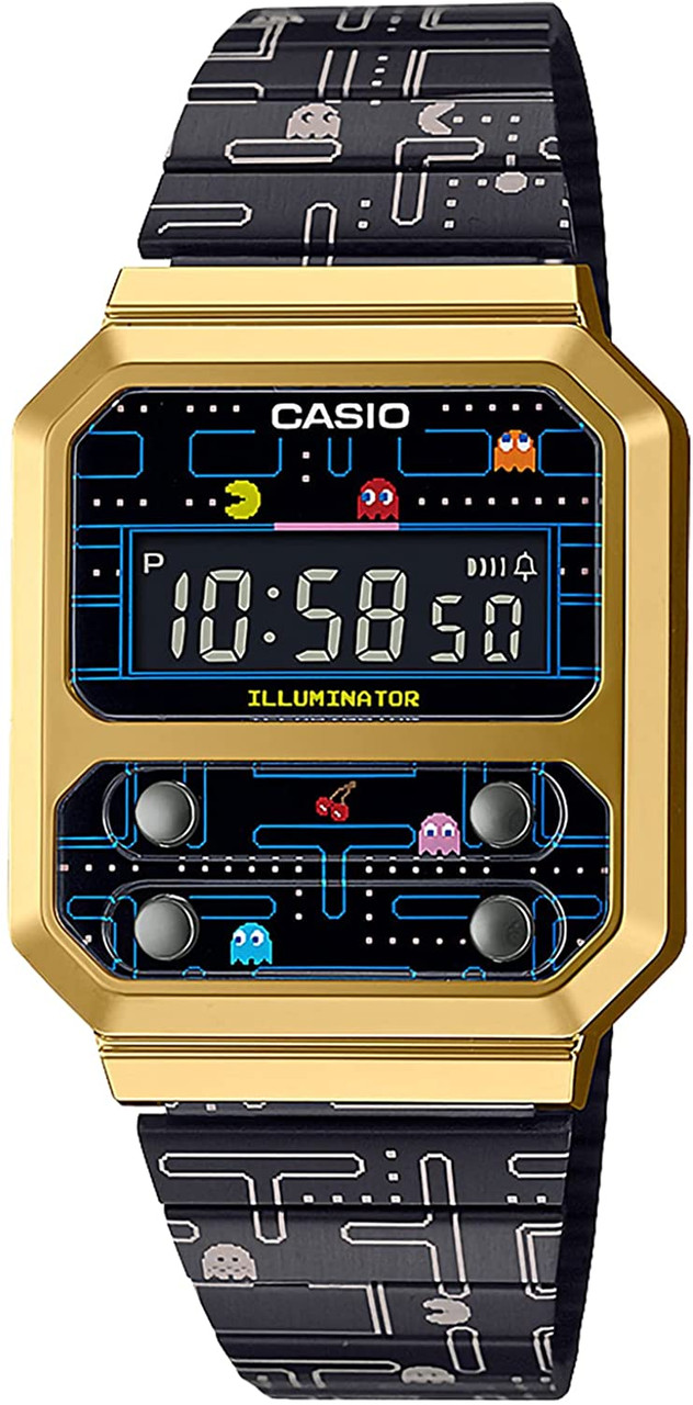 Casio Pac-Man Vintage Special Edition A100WEPC-1B