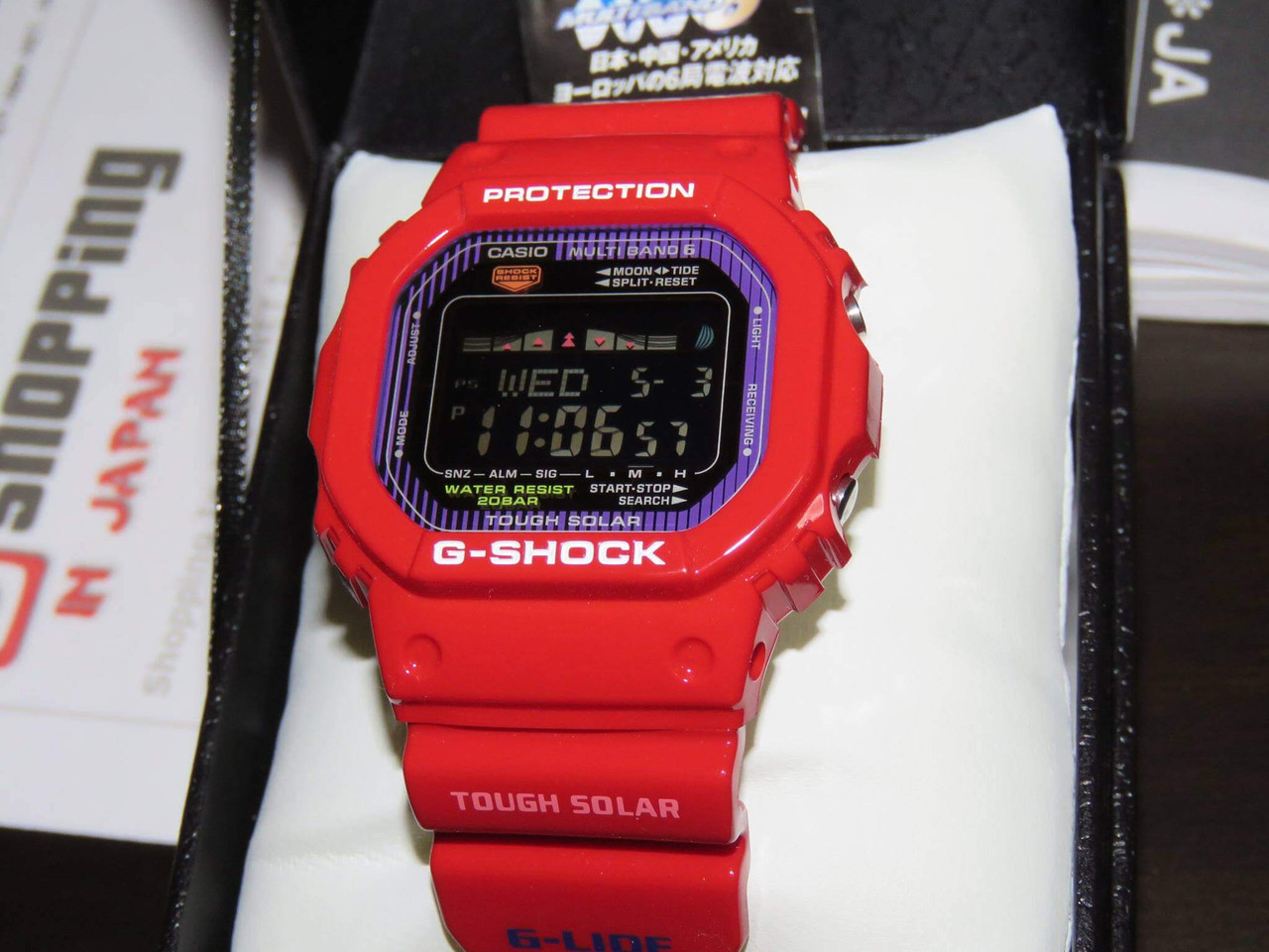 CASIO G-SHOCK G-LIDE TOUGH SOLAR MULTIBAND6 GWX-5600-1JF JDM