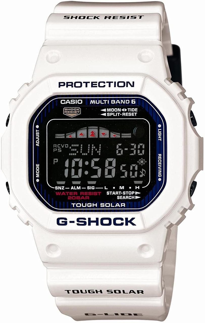 G-Shock G-lide GWX-5600C-7JF White