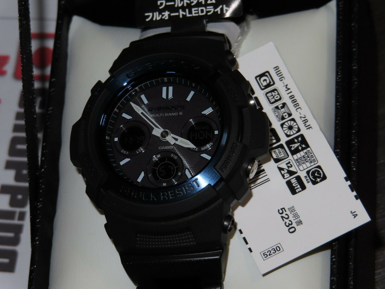 G-Shock AWGM100BC-2A / AWG-M100BC-2AER Black and Blue