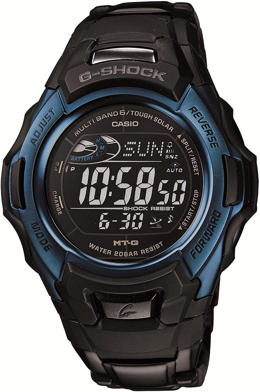 Casio G-Shock MT-G MTG-M900BD-2JF Black and Blue | MultiBand 6