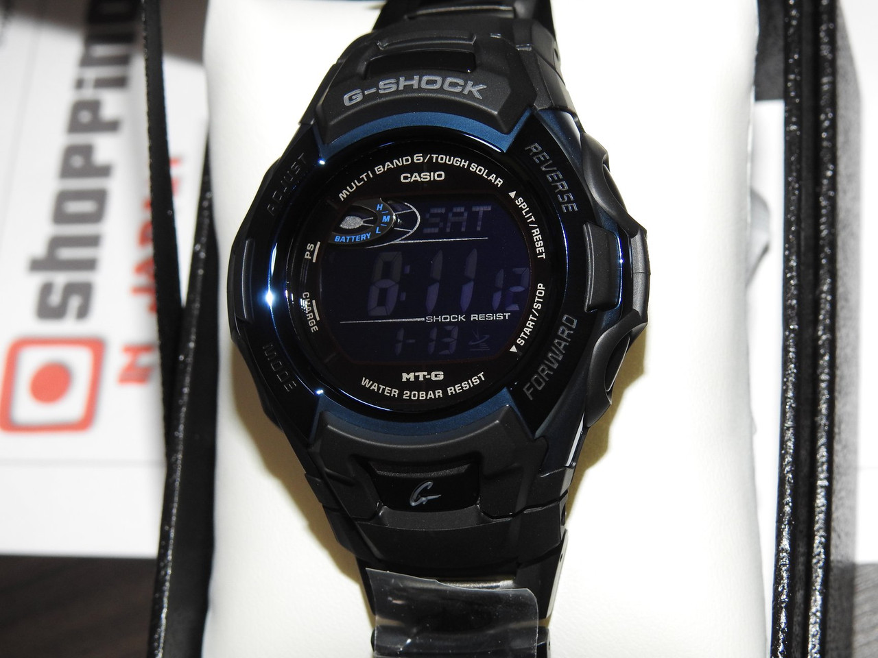 G-Shock MT-G MTG-M900BD-2JF Black and Blue