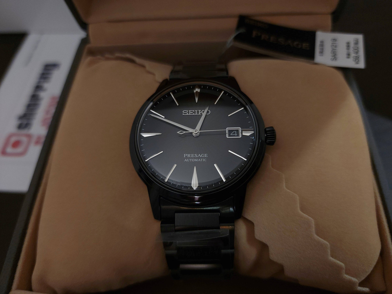 SRPJ15J1 | SARY219 | Seiko Cocktail Time Black Velvet