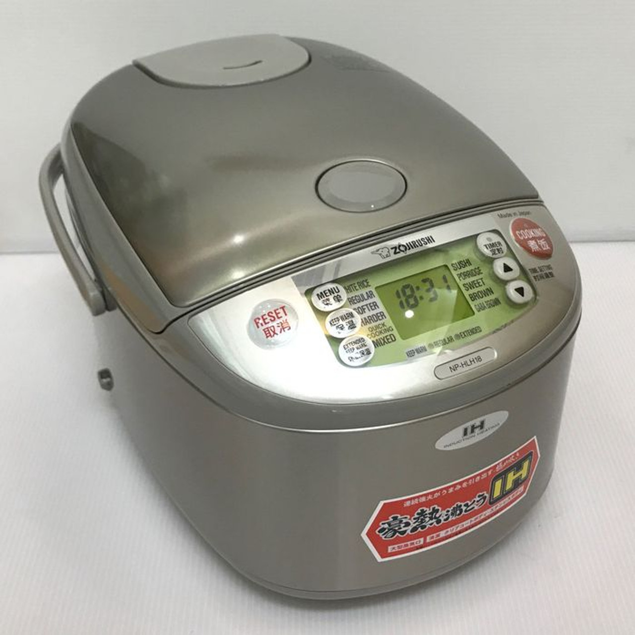 Zojirushi Rice Cooker NP-HLH18 XA 220-230V