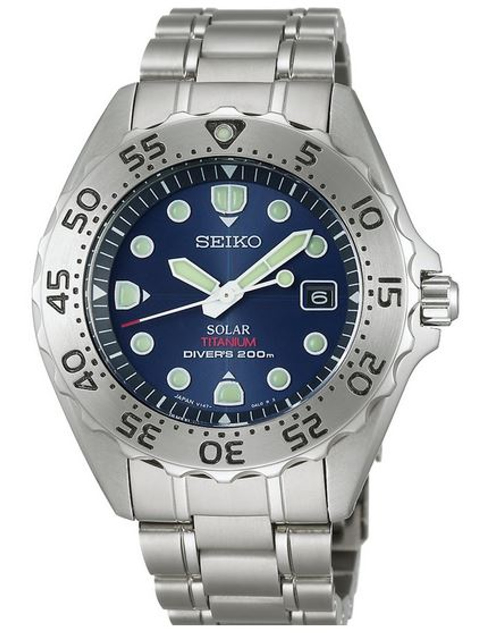 seiko solar titanium