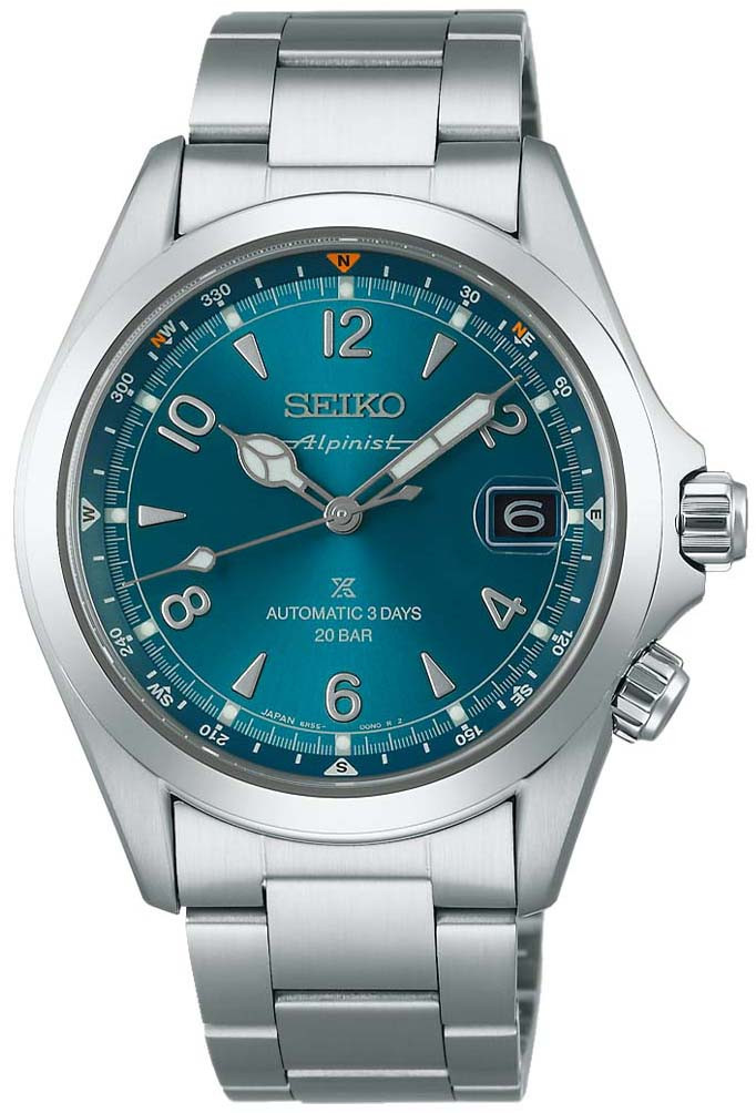 Seiko Alpinist Land Turquoise Ice Blue 39.5mm SPB503 | SBDC207