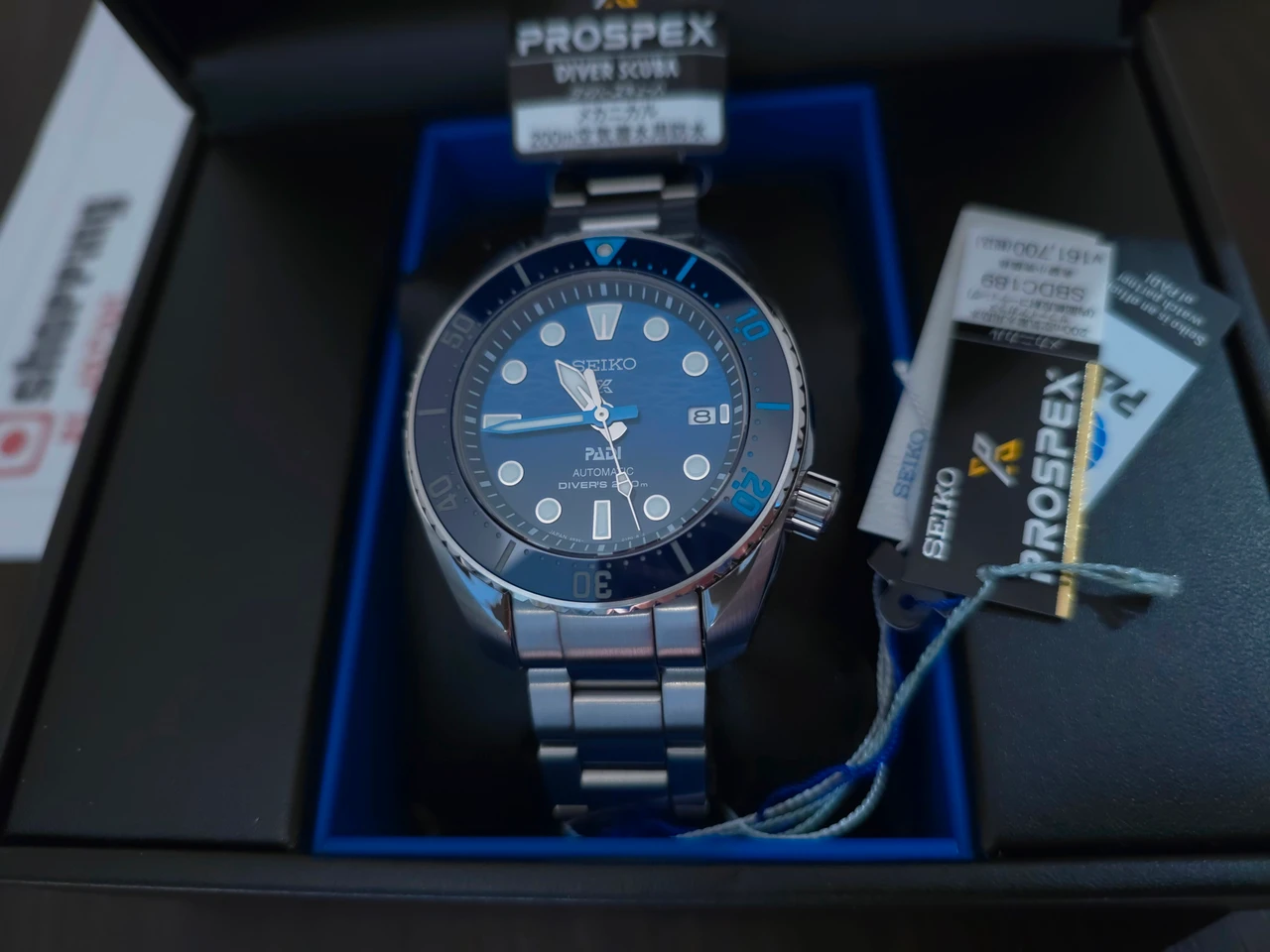 Seiko King Sumo PADI Ocean Dial Special Edition SPB375 | SBDC189