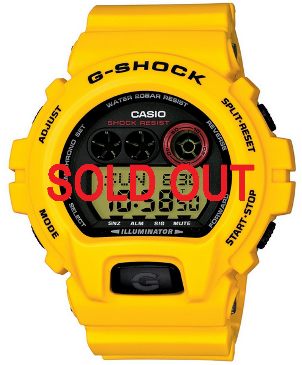 Casio G-Shock GD-X6930E-9JR Lightning Yellow Series