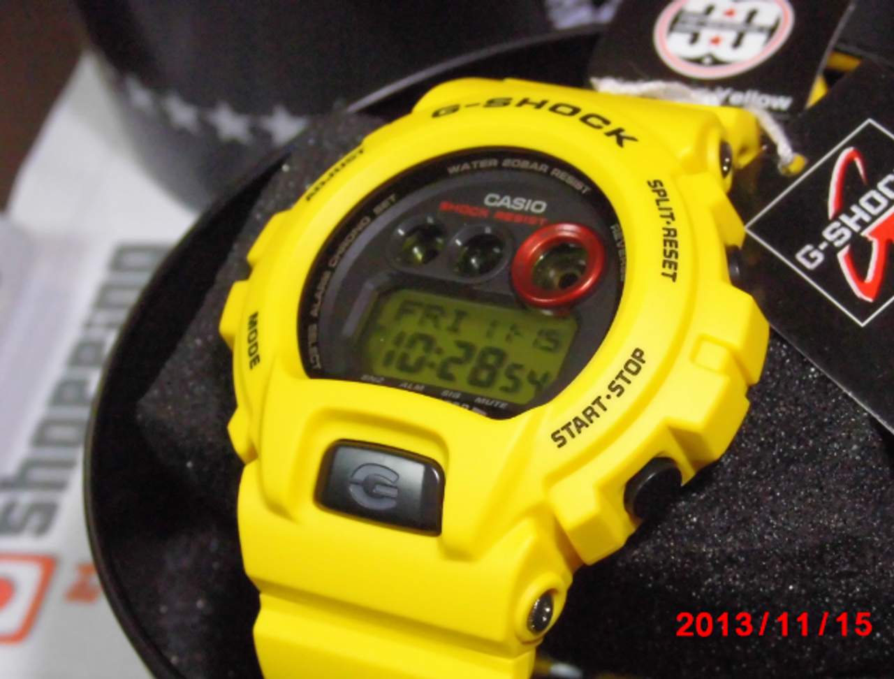 Casio G-Shock GD-X6930E-9JR Lightning Yellow Series
