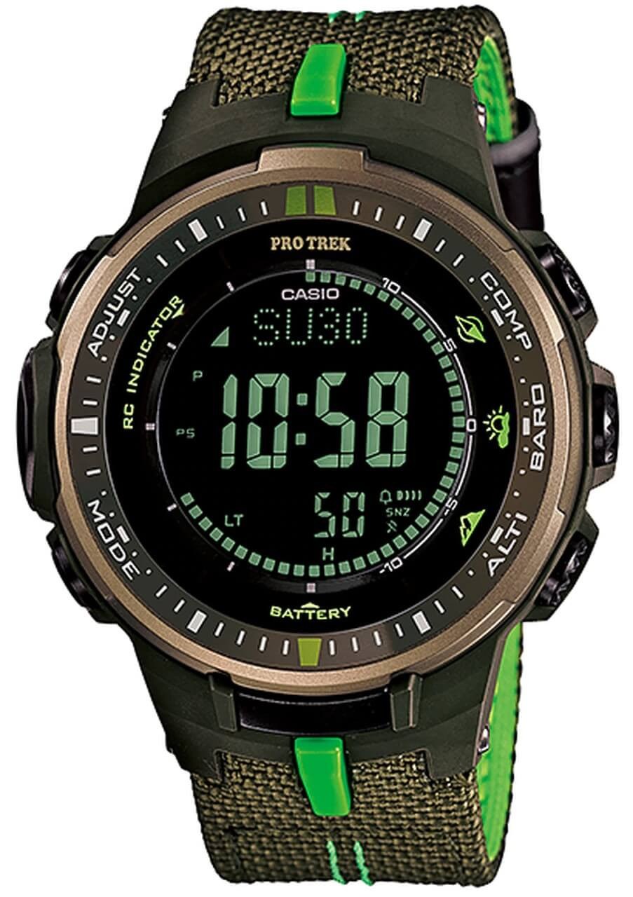 casio metal case digital watch