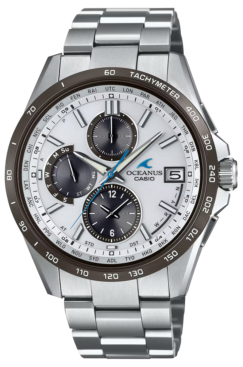 Casio Oceanus Classic Line Titanium Chronograph OCW-T2600J-7AJF