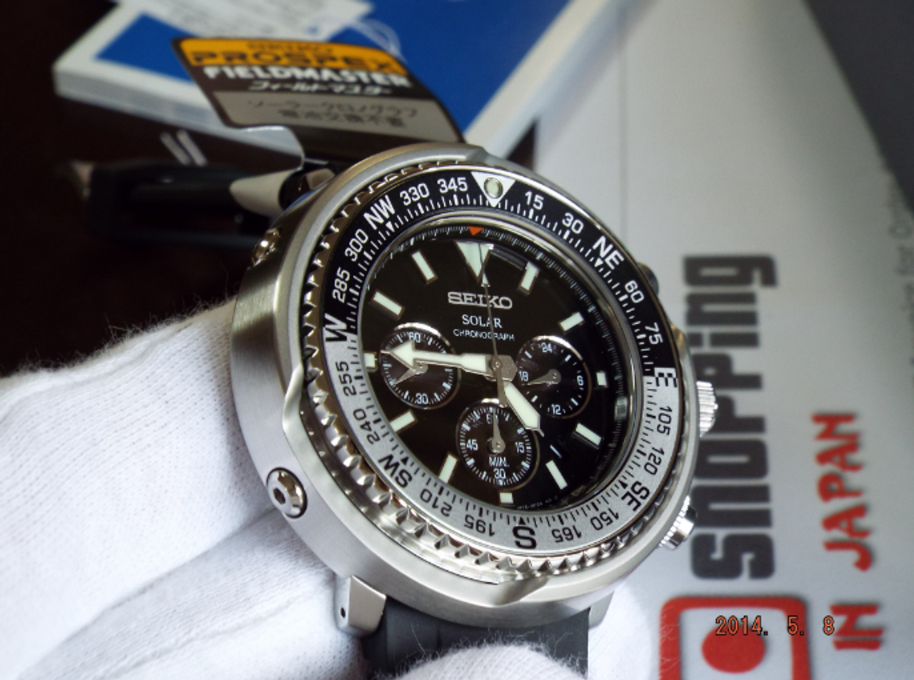 Seiko Prospex SBDL021 Solar Chronograph