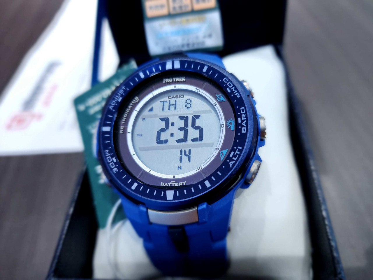 カシオプロトレック CASIO PRO TREK PRW-3000-