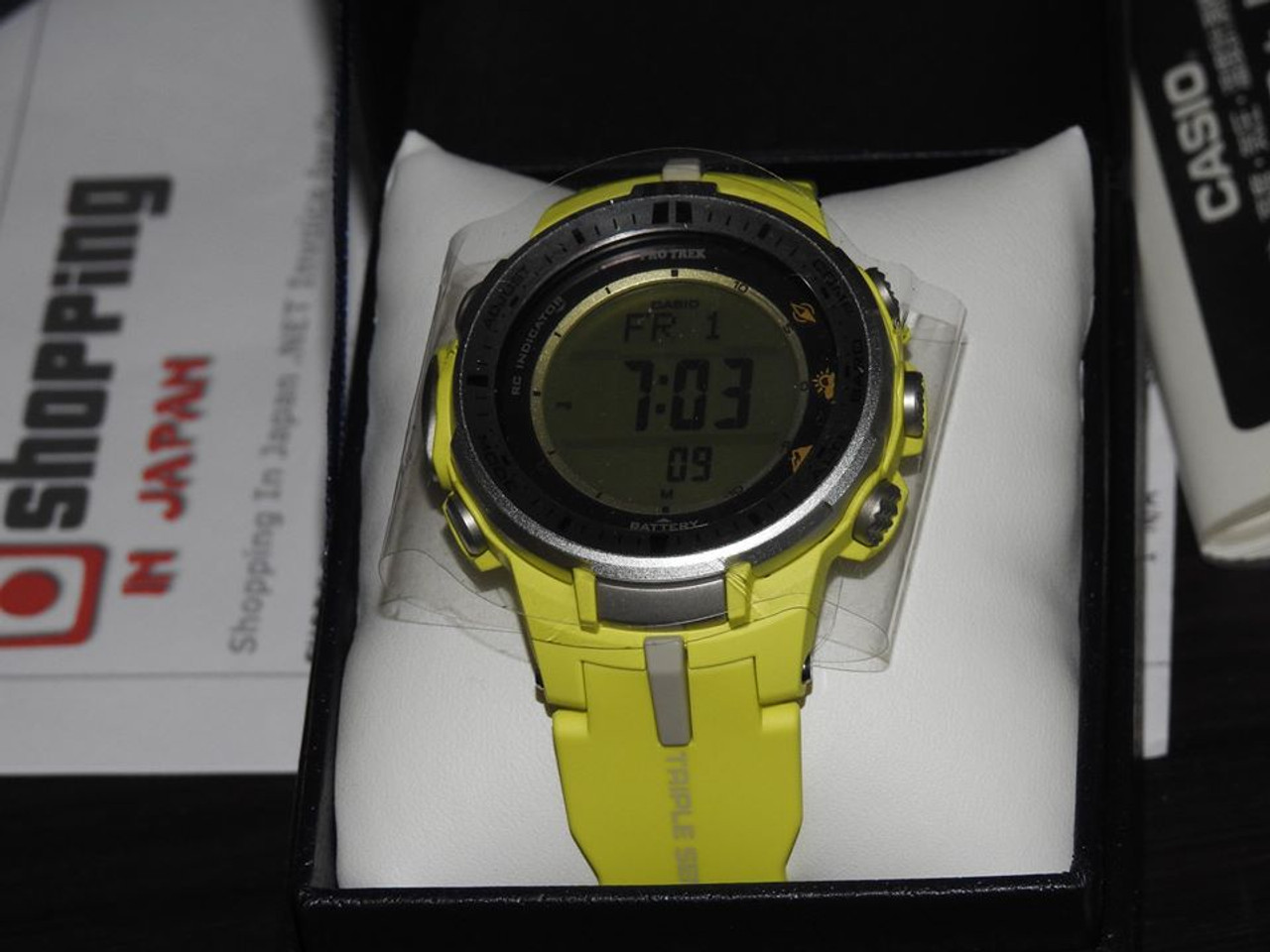 Casio Protrek PRW-3000-9BJF Triple Sensor Version 3