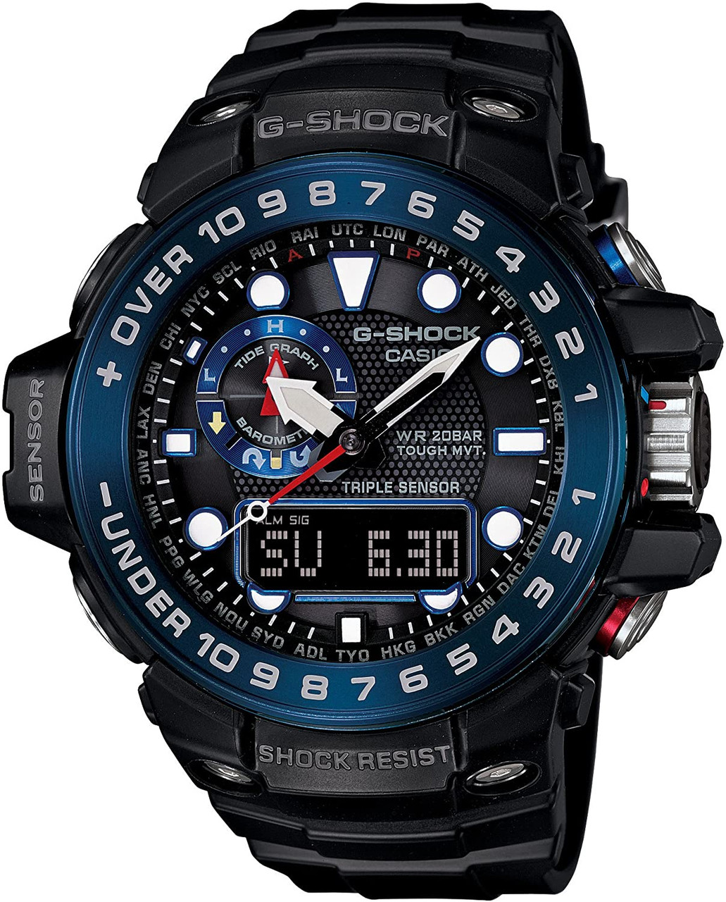 G-Shock Gulfmaster Tide Graph GWN-1000B-1BER / GWN-1000B-1BJF