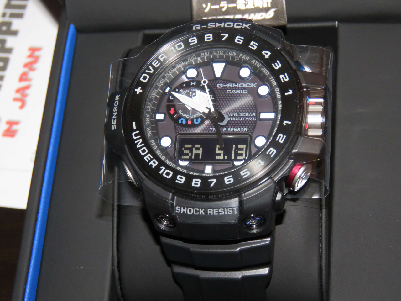 G-Shock Gulfmaster GWN-1000B-1AJF