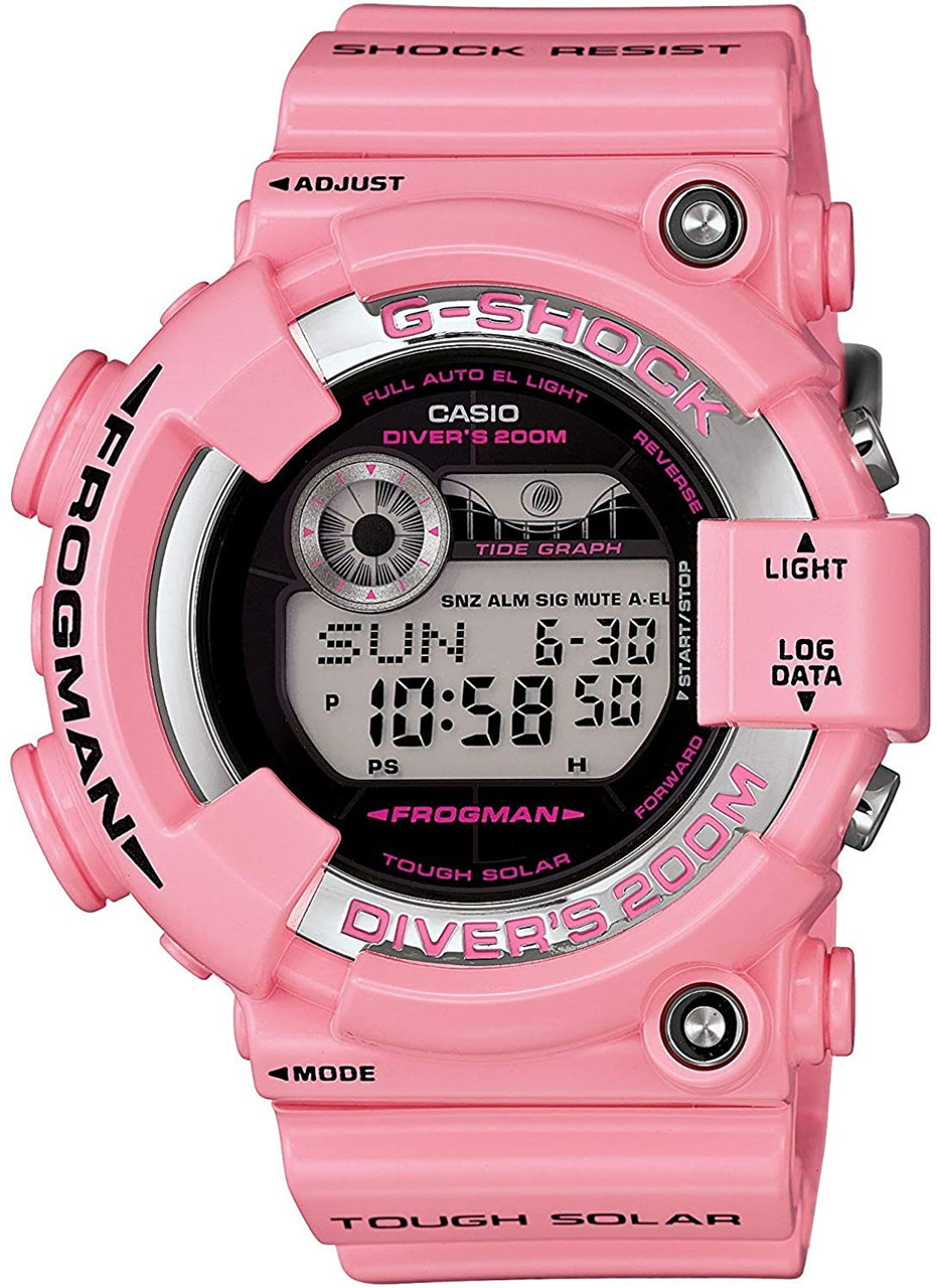 CASIO G-SHOCK CASIO カシオ 腕時計 GF-8250K-4JR フロッグマン FROGMAN 2014年 イルクジ ピンク デジタル タフソーラー 【ITBFI9QKOZV4】