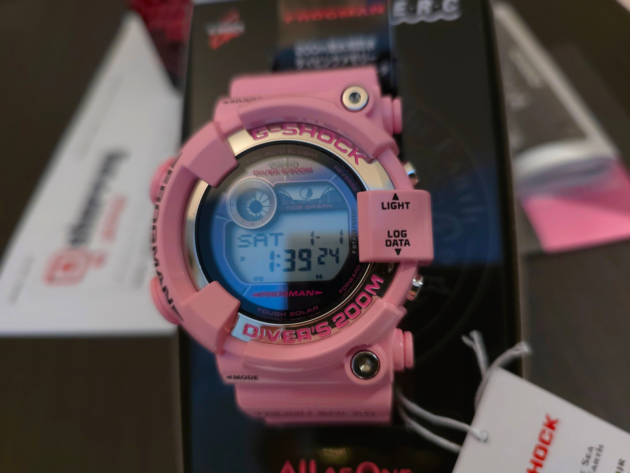 G-Shock Frogman Pink Dolphin Whale GF-8250K-4JR