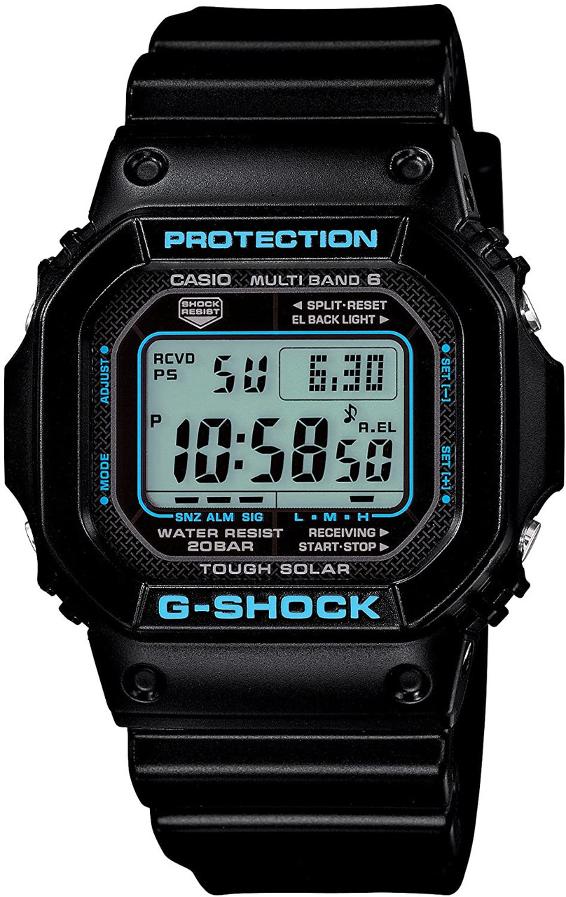 G-Shock GW-M5610BA-1JF Black & Blue Series - Shopping In Japan NET