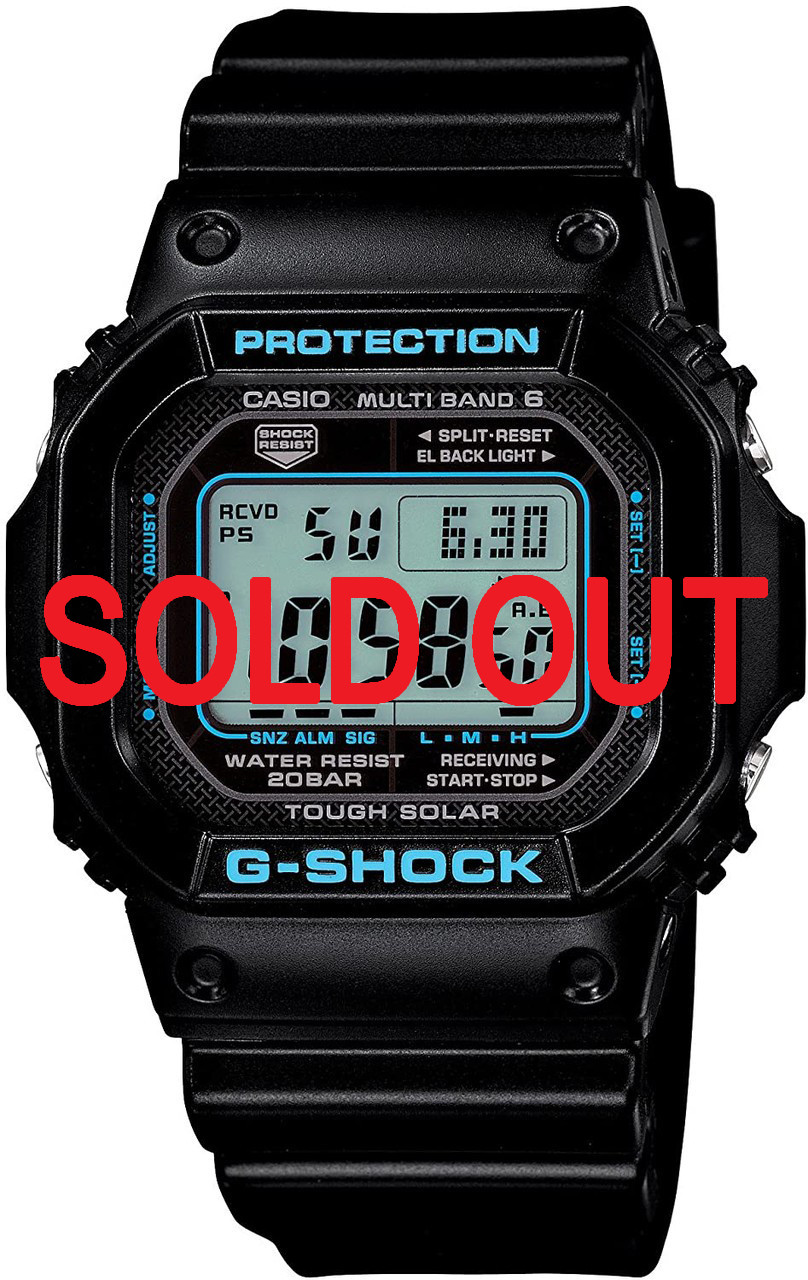 ☆美品☆G-SHOCK GW-M5610BY-1JF 電波 ソーラー搭載 大きな割引 - 時計