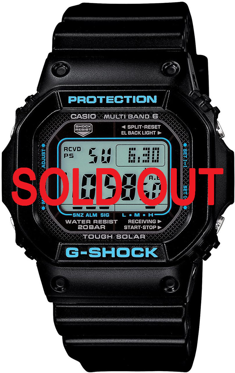 G-Shock GW-M5610BA-1JF Black & Blue Series