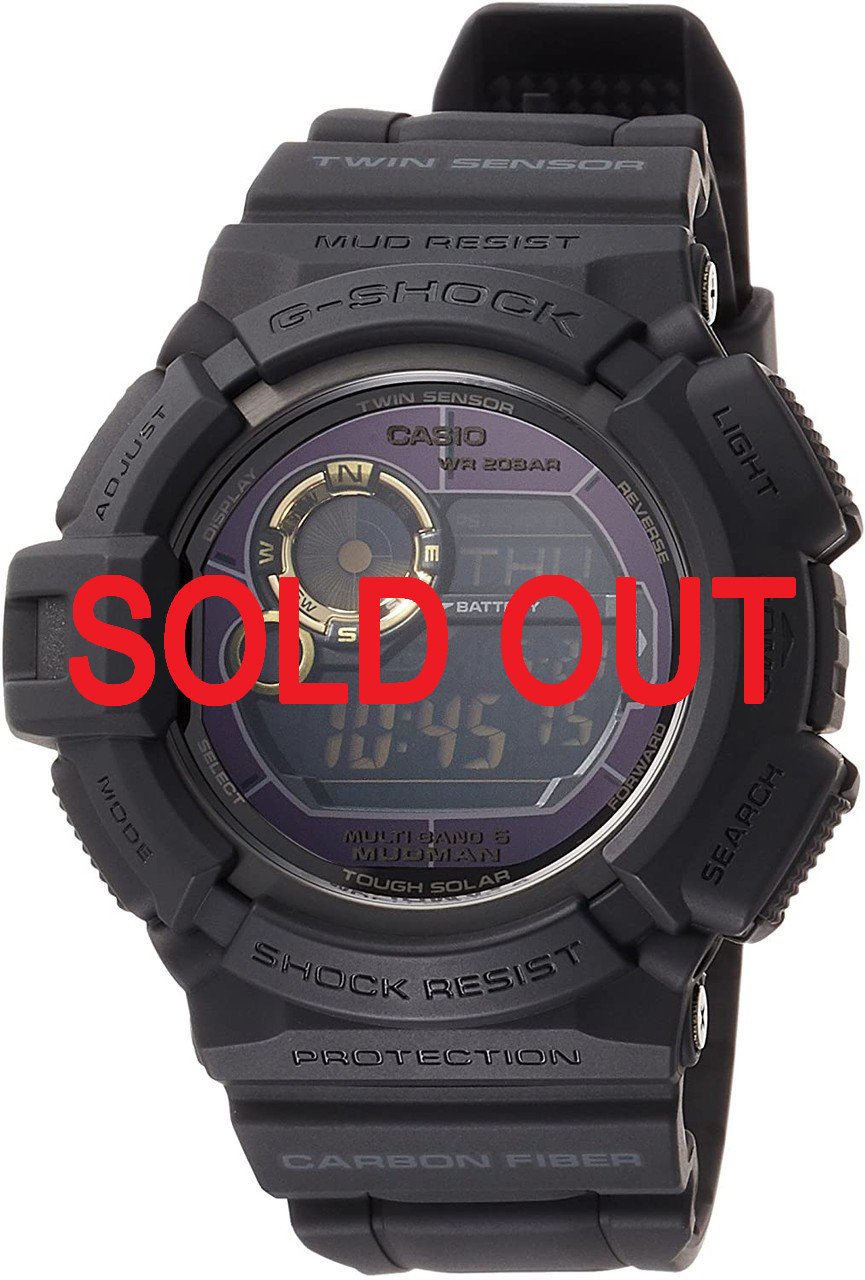 G-Shock Mudman GW-9300GB-1JF BLACK GOLD (Carbon)