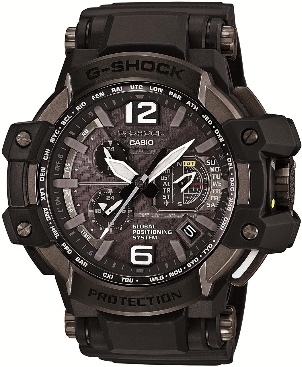 CASIO G-SHOCK GRAVITY MASTER GPW-1000-4AJF ブラック×オレンジ ...