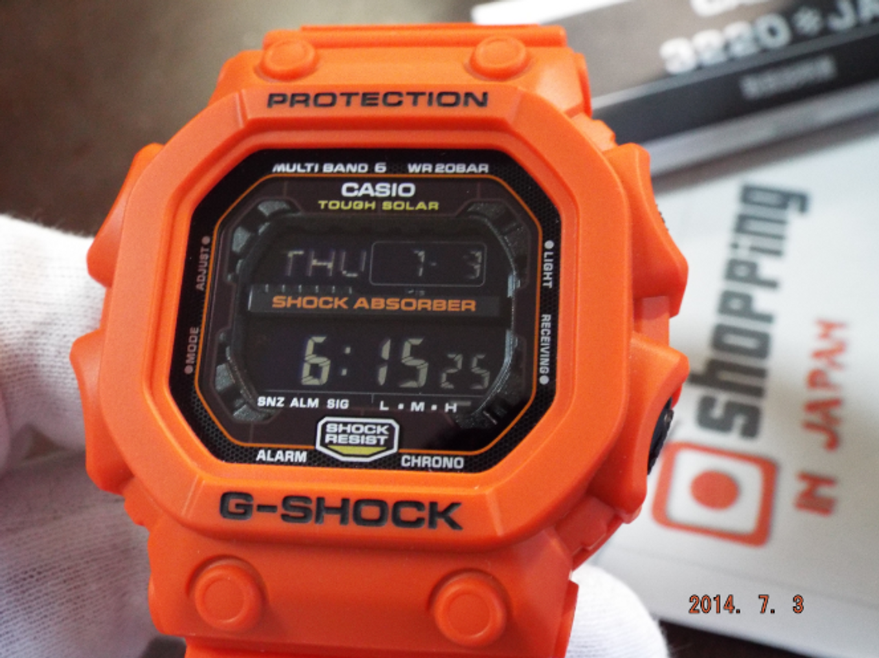 Casio G-Shock Orange King GXW-56-4JF Multiband 6