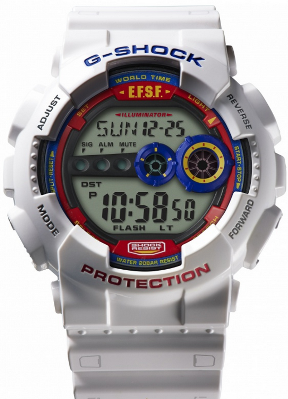 G-Shock x Gundam GD-100 35th Anniversary EFSF Mobile Suit RX-78