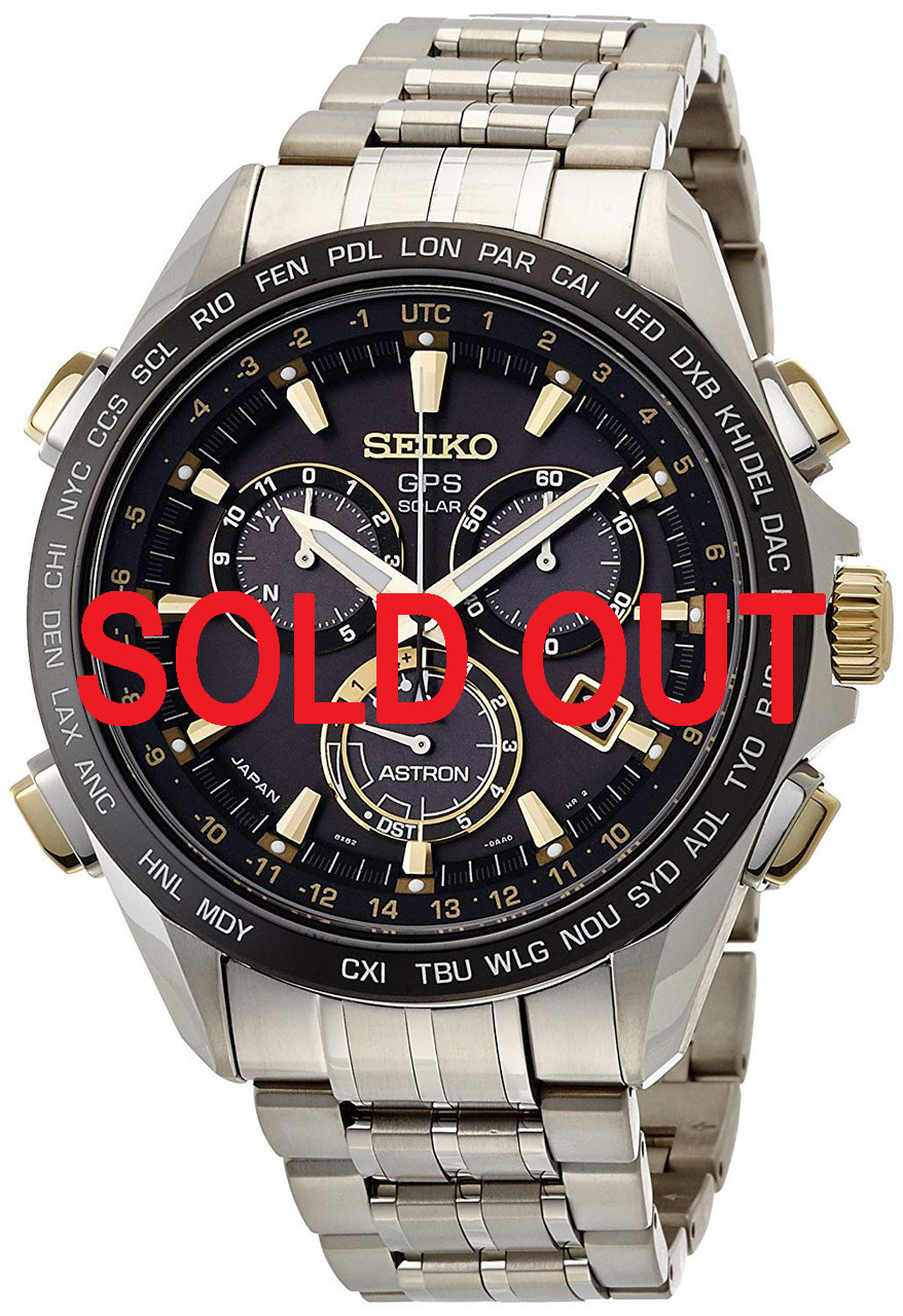 Seiko Astron Chronograph GPS 8x Series SBXB007