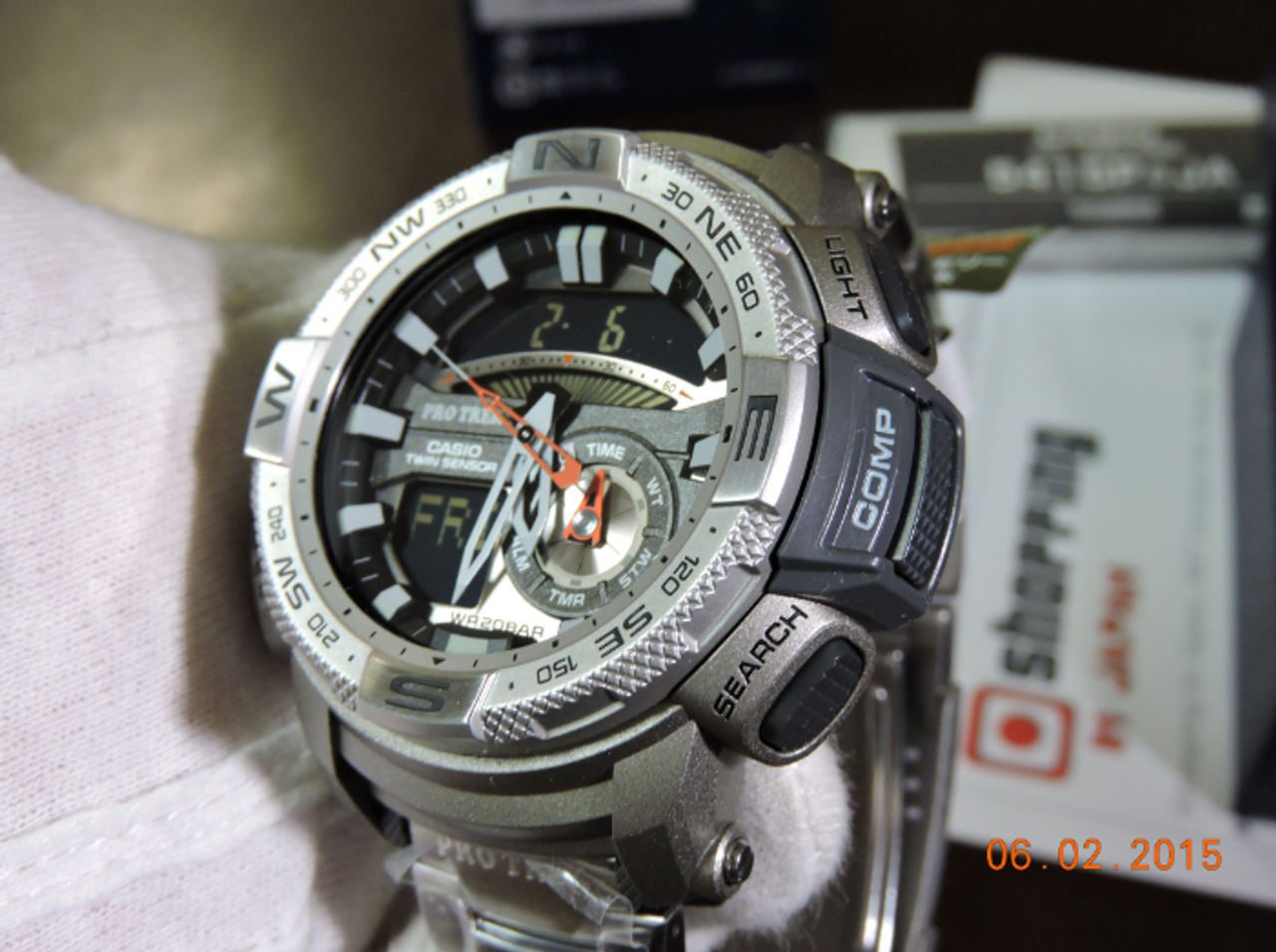 Casio Pro Trek Prg 280d 7jf Shopping In Japan Net