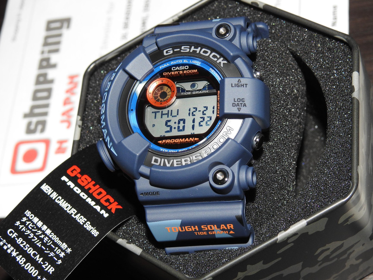 CASIO G-SHOCK GF-8250CM-2JR FROGMAN - 腕時計(デジタル)