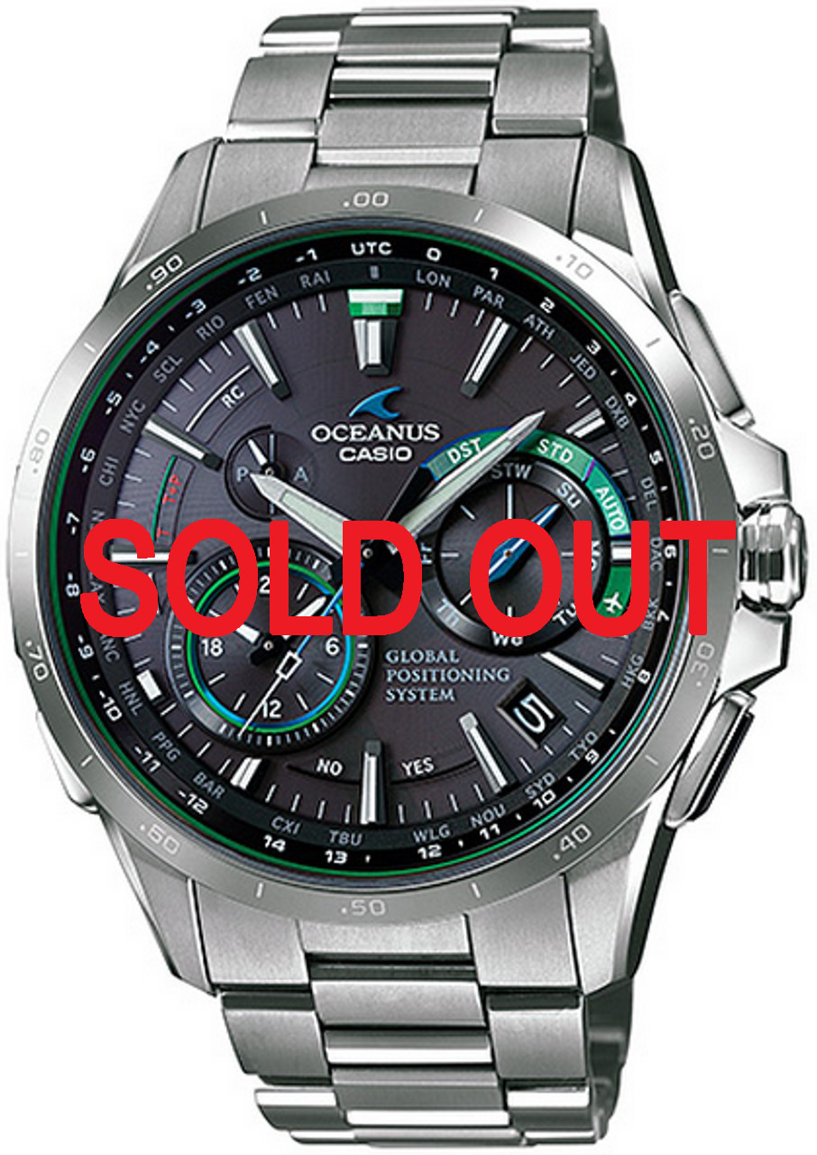 Ithinkthelistp腕時計　CASIO オシアナス　OCW-G1000B-1A2JF 超美品